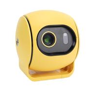 ASHATA Mini Projecteur 4K, Projecteur de Film 150ANSI pour Cinéma Maison, avec Port USB HDMI et Audio 3,5 Mm, pour Android 14, écran 30-200", Mise au Point Automatique, pour (Prise UE)