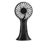 ASHATA Mini Ventilateur Portable, Ventilateur Portable Mini Système de Refroidissement Fournitures de Bureau à Domicile 3 Vitesses, Silencieux Bureau électrique Portable Mini