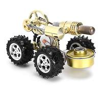 ASHATA Modèle de Moteur Stirling Miniature, Moteur à Air Chaud, Expérience Scientifique Physique, Jouet éducatif pour l'apprentissage des Tiges en Classe, Modèle de DIY pour Cadeau d'enseignement