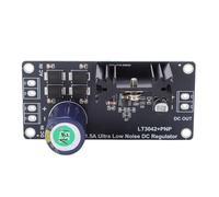 ASHATA Module D'alimentation régulé Linéaire à Courant élevé 12V, Fonctionnement Fiable pour les Ingénieurs du Son, Matériau PCB, 1 unité