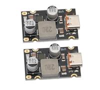 ASHATA Module de Charge Rapide 2 Pièces, Interface de Type C, Circuit imprimé de Charge Rapide PD3.1 PPS pour Chargeur USB C de Banque d'alimentation DIY