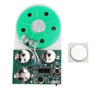 ASHATA Module de L'enregistreur Sonominable Programmable, Module Sonore Enregistrable, Puce D'enregistrement Vocale de Musique Bricolage, 4 Minites, Haut-parleur de 40 Mm, pour Cartes