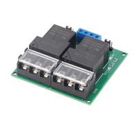 ASHATA Module de Relais d'isolement Optocoupleur Bidirectionnel Haute Puissance 30A DC12V YYG 3, Sortie 250VAC 30A, Déclencheur de Niveau Haut et Bas, Options 5V 12V 24V, 70x67mm (#2)