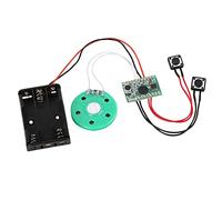 ASHATA Module sonore Module de voeux bricolage, puce d'enregistrement sonore vocal rejouable 30 secondes carte de voeux bricolage, module de puce sonore vocale carte de musique bricolage pour