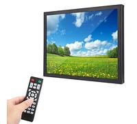 ASHATA Moniteur Industriel, 15 Pouces 1024x768 HD Moniteur Industriel Full Metal/VGA/AV/BNC/USB G15 (V59), Moniteur Industriel à Boîtier Métallique pour PC, TV, CCTV, Appareil Photo