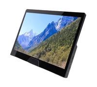 ASHATA Moniteur Portable 11,6 Pouces, écran Tactile FHD 2,5K, 2 Rallonges D'écran D'ordinateur Portable HDMI Réversibles de Type C 120 Hz, avec Support intégré, 2 Haut-parleurs, pour