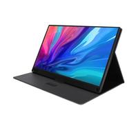 ASHATA Moniteur Portable 16,1 Pouces 1080P USB C, pour écran D'Ordinateur HDMI, écran IPS 16:9, Moniteur de Jeu 60 Hz, Moniteur de Voyage à Montage VESA pour Ordinateur Portable