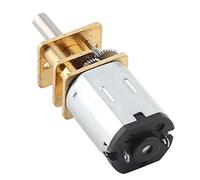 ASHATA Moteur à Engrenages GA12-N20 Durable, Réduction de Vitesse, Boîte de Vitesses en Métal DC 3V pour Robotique 1 Moteur (300RPM)