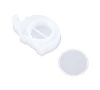 ASHATA Moule de Tirelire en Silicone en Forme d'animal, Moule de Pièce de Monnaie en Résine époxy pour Ornement Décoratif, élastique Souple Réutilisable (tirelire éléphant 02)