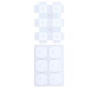 ASHATA Moules de Moulage en Résine en Forme de Griffe de Chat, Moule de Capuchon de n Silicone Mignon pour la Fabrication de Bricolage, Accessoires Décoratifs Nettoyables pour Cadeaux et