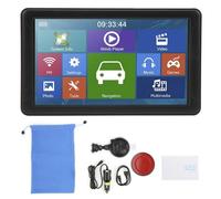 Ashata Navigation GPS de voiture 9in 9 pouces de navigation GPS de voiture grand écran tactile de guidage vocal POI 800 × 400