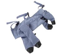 ASHATA Pantalon Imperméable pour Chien avec Bottes, Tissu Respirant à Mémoire de Forme, Vêtements de Protection des Pattes de Chien pour Les Jours de Pluie, Marche en Plein Air, Course à Pied (S)