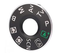 ASHATA Pièces D'appareil Photo, Interface de Mode de Plaque de Couverture de Cadran de Fonction D'appareil Photo avec Accessoire de Réparation de Film pour Appareil Photo 6D