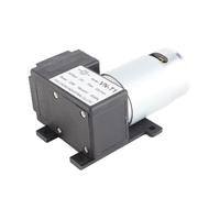 ASHATA Pompe à Vide Miniature DC VN T1 DC24 V, Accessoire Industriel à Faible Bruit, Débit Minimum de 10 L, Plastique d'ingénierie Haute Performance Sous Vide de 81 KPa (DC24V)