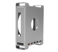 ASHATA Pour le Hub et le Support OS X M4 avec Enceinte SSD, 9 sur 1 USB3.2 Gen2 10 Gbps Stand de Quai de Transfert Rapide avec SSD NVME, Station D'accueil 10 Gbit/S