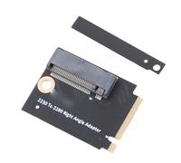 ASHATA pour Rog Ally Conversion 2230 à 2280 Carte D'extension SSD NVME M Key NGFF M.2 PCIE 4.0 PCIE 3.0 Adaptateur D'extension SSD Convertisseur de Mise à Niveau à 90 Degrés pour Rog