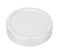 ASHATA Protecteur de Couvercle de Capuchon D'objectif en Métal pour Appareils Photo Numériques Q Q2 Q3, Couvercle D'objectif Avant en Alliage D'aluminium Léger en Métal (Silver)