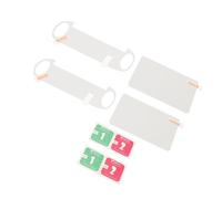 ASHATA Protecteur D'écran en Verre trempé Résistant aux Rayures pour Console de Jeu 1000 avec Film PET HD pour les Joueurs