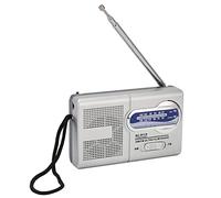 ASHATA Radio Portable, Radio à Transistor AM FM avec Prise Casque, Radio Portable à Ondes Courtes à Piles 2AA, Radio à Usage d'urgence, pour Intérieur, Extérieur