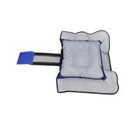 ASHATA Rampe D'évacuation pour Sauver Les Animaux avec Fonctionnalités de sécurité Améliorées pour Piscines, Tissu Oxford Imperméable 21,3x18,5x12,6 Pouces (Blue)