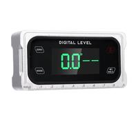 ASHATA Rapporteur D'angle Numérique, Inclinomètre à écran Tactile avec Base Magnétique, Grand écran LCD, pour le Travail du Bois, L'automobile, les Machines de Travail des Métaux,