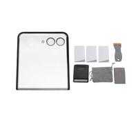 ASHATA Remplacement de Lentille en Verre D'écran pour Moto Razr 50 Ultra, Professionnel pour Moto Razr 50 Ultra Panneau Extérieur en Verre D'écran Arrière de Téléphone avec Outils de