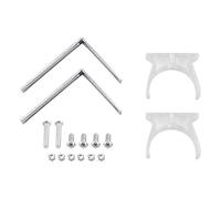 ASHATA Réservoir de Refroidissement par Eau Liquide pour PC, Cylindre en Acrylique, Kit de Réservoir de Refroidissement par Eau pour Ordinateur avec Matériau POM et PMMA, Conception Entièrement
