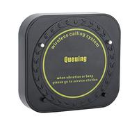 ASHATA Restaurant Pager, 10 pcs/Pack pour SU-669-S Vibration Sound Light Invite Paging Queue System Receiver, Super Long Launching Distance Restaurant Pager Receiver