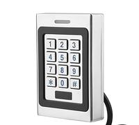 ASHATA RFID Proximité Entrée Serrure de Porte, Système de contrôle d'accès Cartes, Mot de Passe électriquede Lecteur de RFID Clavier Lumineux pour Maison, Bureau, Usine