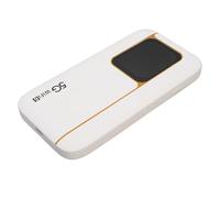 ASHATA Routeur Portatif de connectivité Rapide de Point D'accès Mobile 5G pour L'usage à la Maison 7100mAh Blanc écran Tactile de 2,01 Pouces