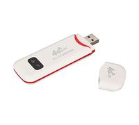 ASHATA Routeur sans Fil 4G pour la Maison et Le Bureau, Emplacement pour Carte SIM WiFi 300 Mbps Déverrouillage de L'appareil de Point D'accès de Poche, Routeur Réseau sans Fil Blanc
