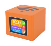 ASHATA Routeur WiFi Mobile 4G LTE, Point d'accès Portable WiFi6 300 Mbps avec Emplacement SIM, écran LED, Batterie 3000 MAh, Routeur sans Fil pour Voyage