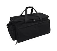 ASHATA Sac de Câble DJ, Sac de Matériel de Musique de Grande capacité avec 6 Séparateurs Amovibles, Coussin Inférieur épais pour Ordinateur Portable, pour équipement DJ Mélangeur