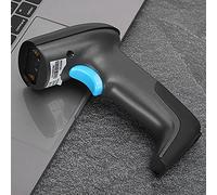ASHATA Scanner de à Barres pour Entrepôts, Scanner de à Barres Lecteur de QR sans Fil Lecteur de à Barres QR Scanner de à Barres QR pour (Scanner 2D sans Fil YHD-6200W)