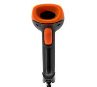 ASHATA Scanner de Codes-Barres sans Fil 4G, Lecteur de Codes QR 1D 2D, Scanner d'images CMOS Portable, Lecteur de -Barres Filaire et sans Fil USB, Support de Numérisation Continue Manuelle, écran