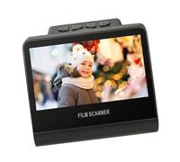 ASHATA Scanner de Diapositives de Film Numérique, Scanner de Films et de Diapositives 22 MP, Mémoire Intégrée de 16 Go, Balance des Blancs Automatique, Conversion des Négatifs en