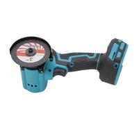 ASHATA Scie Circulaire sans Fil, Vitesse du Moteur de 19 000 Tr/min avec Lames de Scie de 2 à 3 Pouces et Couvercle Anti-poussière, pour la Coupe du Bois, du Métal, de la Pierre et du