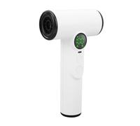 ASHATA Sèche-cheveux sans Fil, 200W Compact Sèche-cheveux avec Buse, 15600mAh USB Rechargeable Froid Chaud Vent Engrenages Réglables, pour Dortoir Voyage en Plein Air (EU)