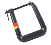 ASHATA Serre-joint en Acier G, Bride de Serrage pour Menuiserie, 100mm | Acier forgé traité thermiquement, poignée à dégagement rapide, tige filetée à grand moment, outil de menuiserie bricolage