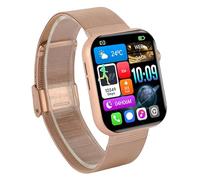 ASHATA Smart Watch, 1,9 Pouce Smart Watch for Men Women Prend en Charge Bluetooth Appelle HD Color Screen Fitness Tracker 100 + Sports Modes Sleep Monitor IP67 avec Plusieurs Visages