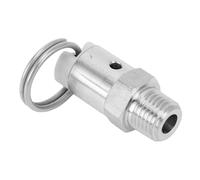 ASHATA Soupape de sûreté en Acier Inoxydable 1/4in NPT, sécurité