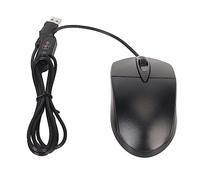 ASHATA Souris Chauffante, Souris D'ordinateur Optique USB, Souris de Conception Ergonomique 1600 DPI, Température et Synchronisation Réglables, pour Bureau, Travail en Hiver