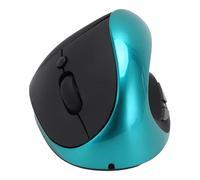 ASHATA Souris Ergonomique, Souris Optique Verticale Rechargeable avec Niveaux 800 1200 1600 DPI, USB pour Tablette PC Portable (Blue)