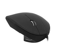 ASHATA Souris Ergonomique Verticale Filaire Souris de Jeu Ergonomique Verticale Filaire Gauche 3 Réglables 800/1200/1600 DPI pour Ordinateur Portable PC Ordinateur Etc. (câblé à Gauche)