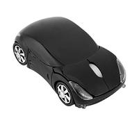 ASHATA Souris Optique Bluetooth, 2.4GHz Souris sans Fil Portable en Forme de Voiture 1600 DPI 3 Boutons avec molette de défilement pour XP/Vista/Windows 7 / ME / 2000 / Mac