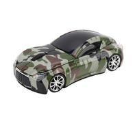 ASHATA Souris sans Fil 2,4 GHz en Forme de Voiture, Sports Car Design Wireless Mouse 1600DPI Ergonomic Optical Souris avec Récepteur USB pour Ordinateur Portable PC (Green)