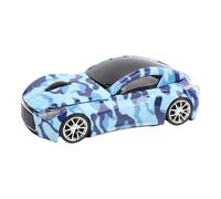 ASHATA Souris sans Fil 2,4 GHz en Forme de Voiture, Sports Car Design Wireless Mouse 1600DPI Ergonomic Optical Souris avec Récepteur USB pour Ordinateur Portable PC (Blue)