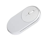 ASHATA Souris sans Fil 2.4G, Souris Optiques Mobiles Portables, Souris Optique Rechargeable, Souris USB sans Fil/, Plug and Play, pour Ordinateur Portable (Gris Argent)