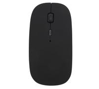 ASHATA Souris sans Fil Double Mode, Clics Silencieux, Rechargeable, Large compatibilité, Plug and Play, Conception Ergonomique, 3 DPI Réglables, pour Ordinateurs Portables, Ordinateurs