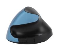 ASHATA Souris sans Fil Ergonomique Rechargeable avec Niveaux DPI Réglables pour PC, Ordinateurs Portables, Tablettes (Blue)